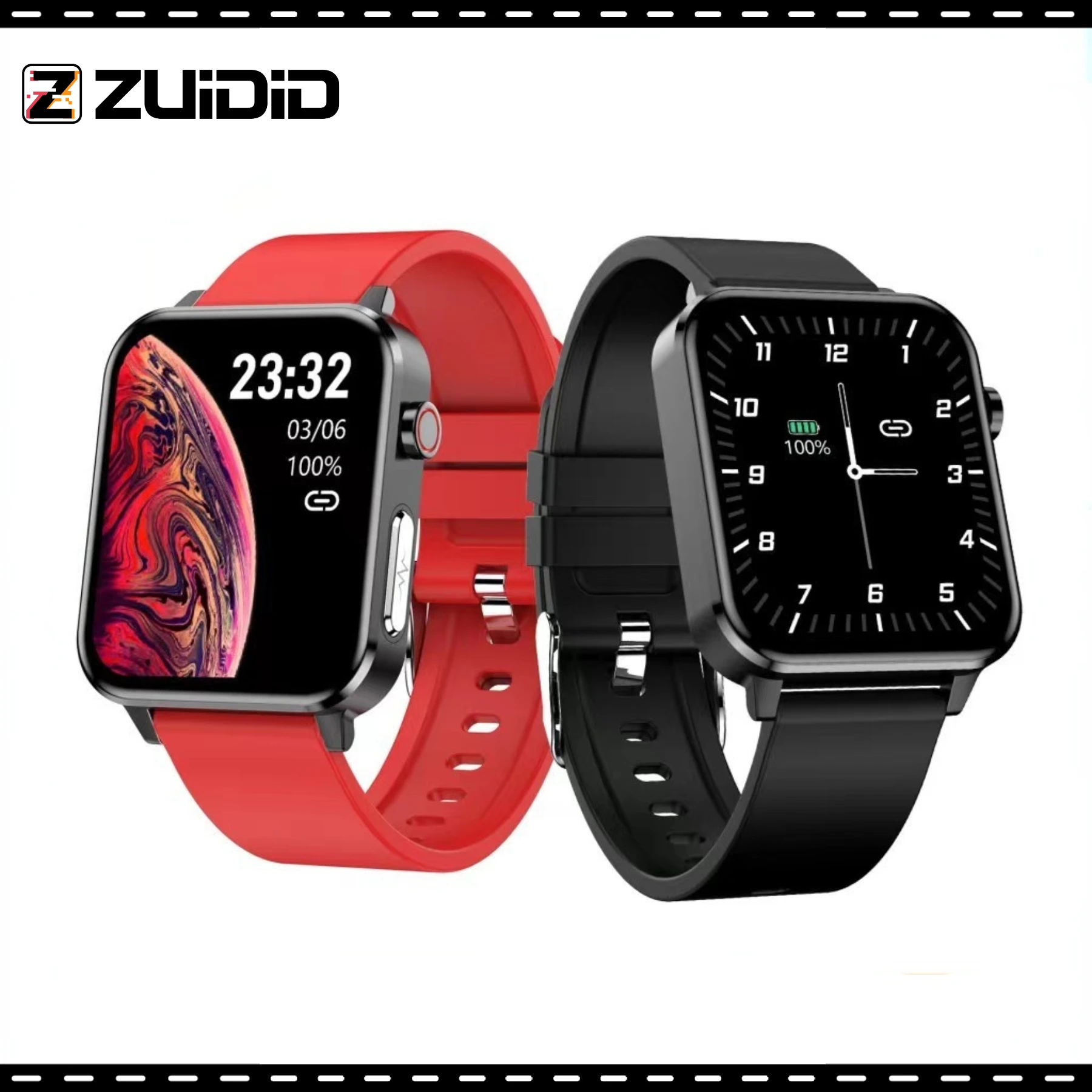 

New ZUIDID bluetooth smart watch man woman heart rate sleep health blood pressure monitoring wristband sports waterproof water