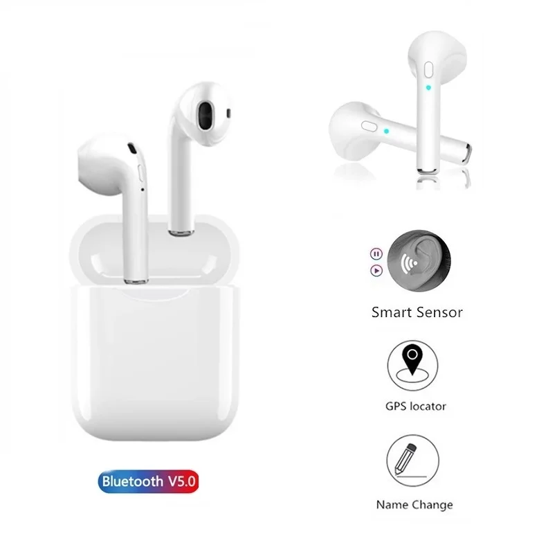 

Original Stereo Wireless 5.0 Bluetooth Earphone Earbuds Headset With Charging Box For iPhone Android Xiaomi smartphones