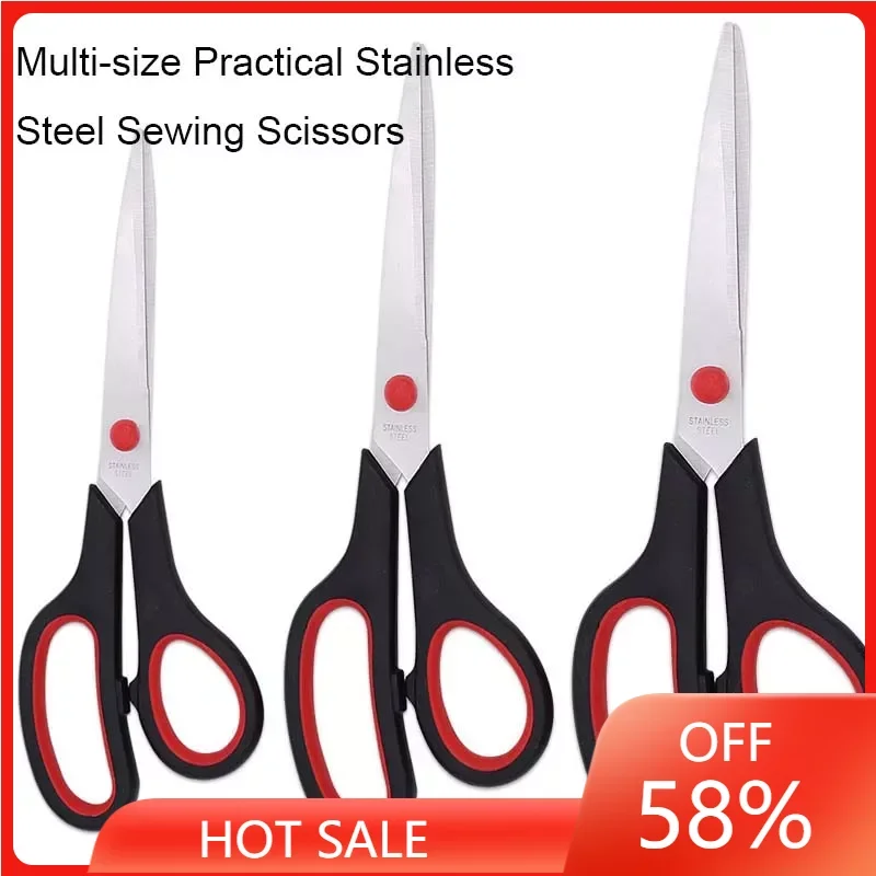 

Steel Tailor Scissors Sewing Scissors For Thin Fabric Paper Needlework Cutting Embroidery Thread knitting Sewing Tool