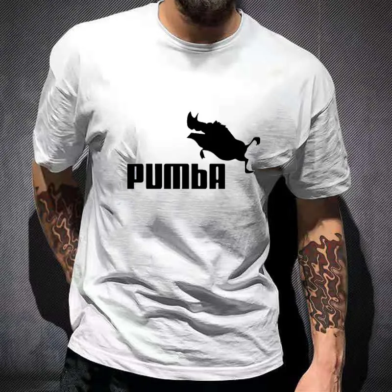 

Men's and women's round neck T-shirts, running tops, trendy outdoor sports. Summer casual fashion. Printed images,