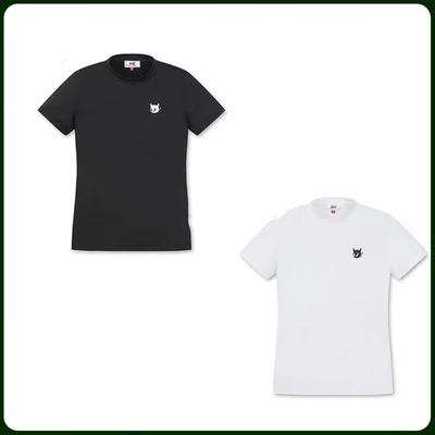 

South Korea WAAC GOLF Clothes Round Neck Simple Summer New Women's Short Sleeve T-shirt Golf