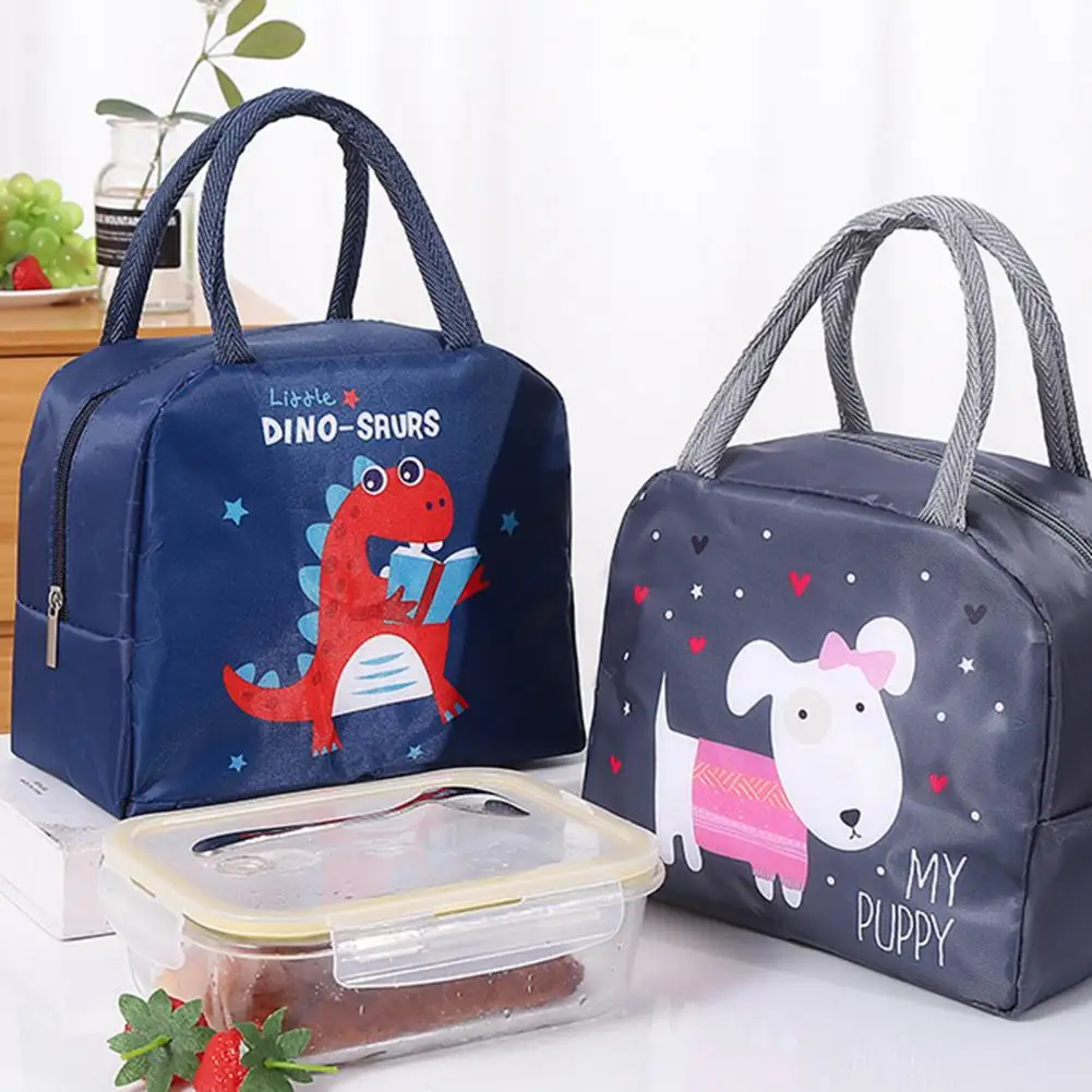 

Lunch Box Bag Easy to Carry Insulated Lunch Bag Wider Bottom Lunch Box Bag