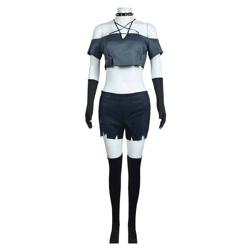 Маскировка Loona Косплей серая одежда аниме мультфильм злого лидера начальника