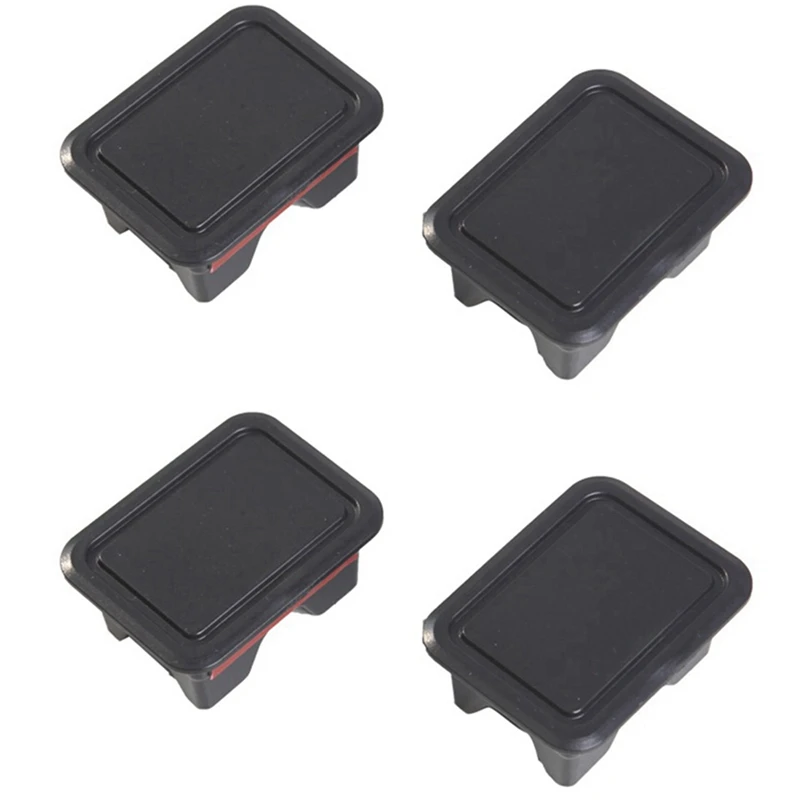 

For Ram 1500 Stake Pocket Covers, Rear Truck Bed Rail Stake Pocket Cover For Dodge Ram 2019 2020 2021 (Set Of 4)