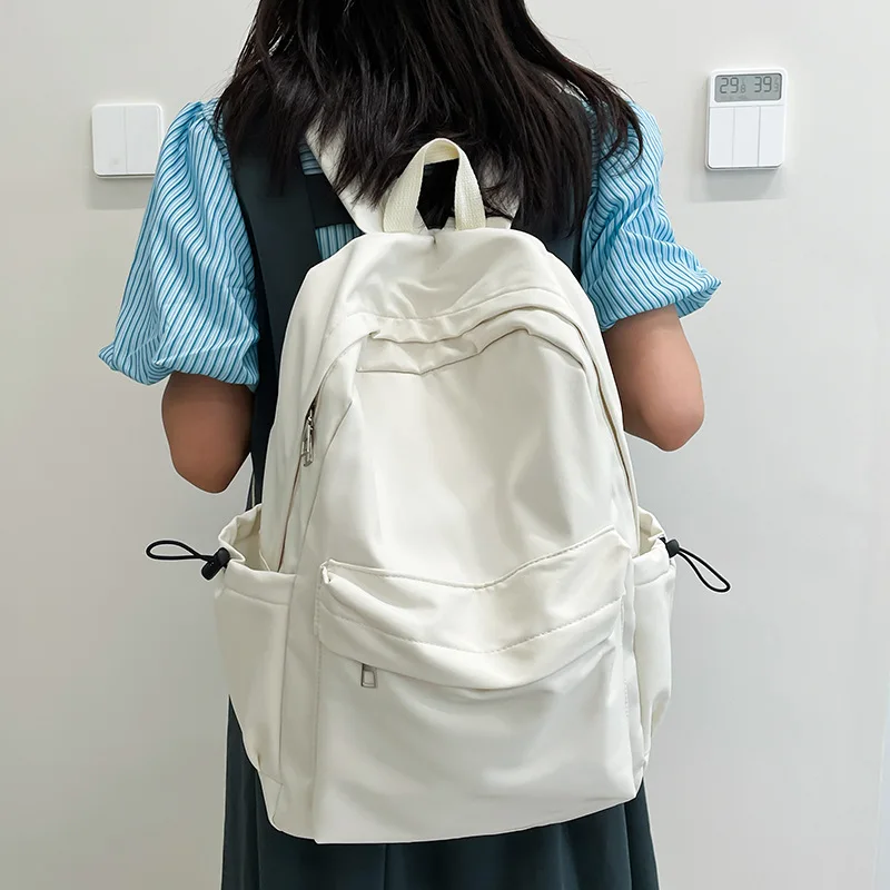 

Womens Backpacks Nylon Casual College Student School Bags Female Korea Fashion Shoulder bags Large Capacity Travel Bags
