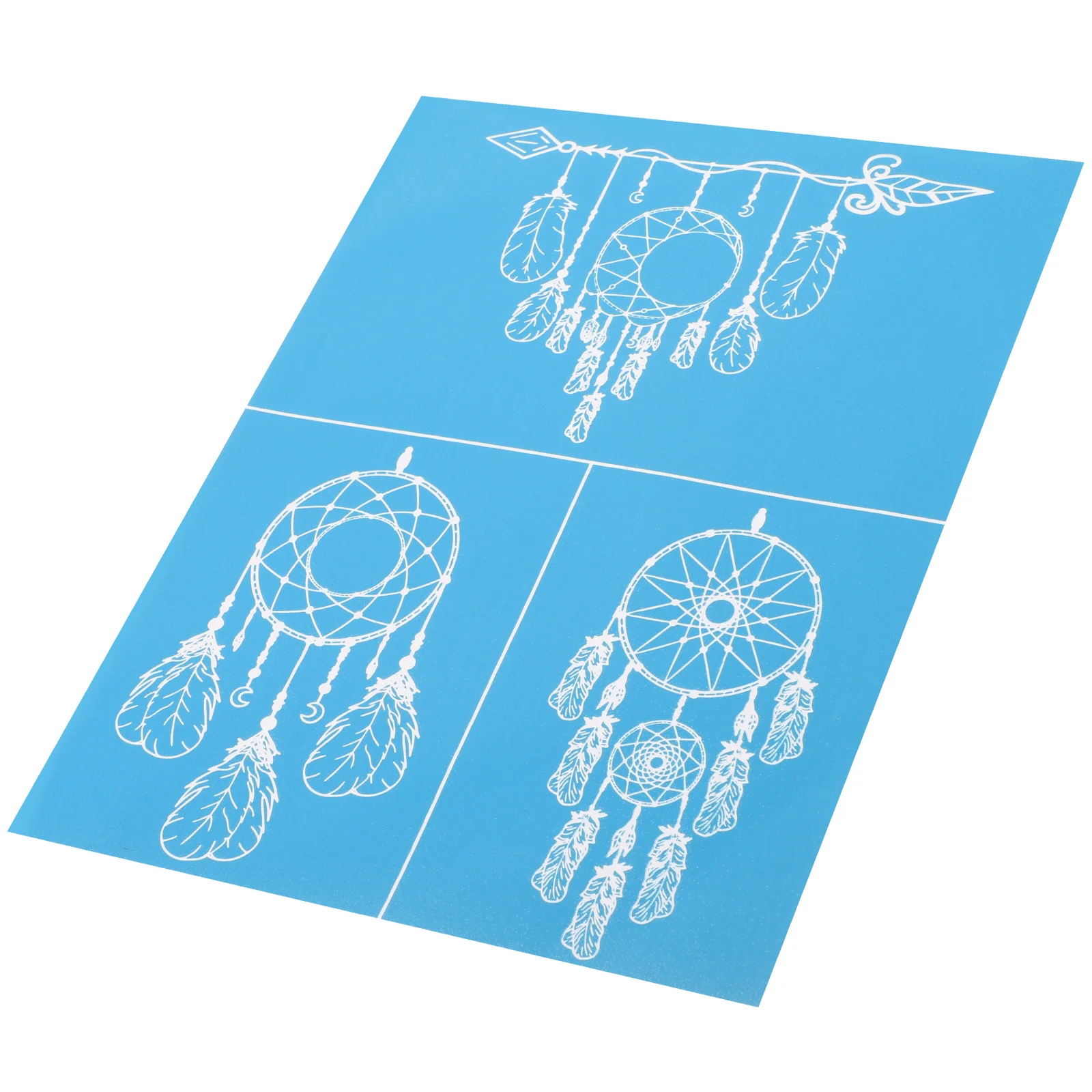 

Stencil Screen Silk Stencils Mesh Reusable Printing Transfers Sign Transfer Templates Washable Diy Adhesive Flower Silkscreen