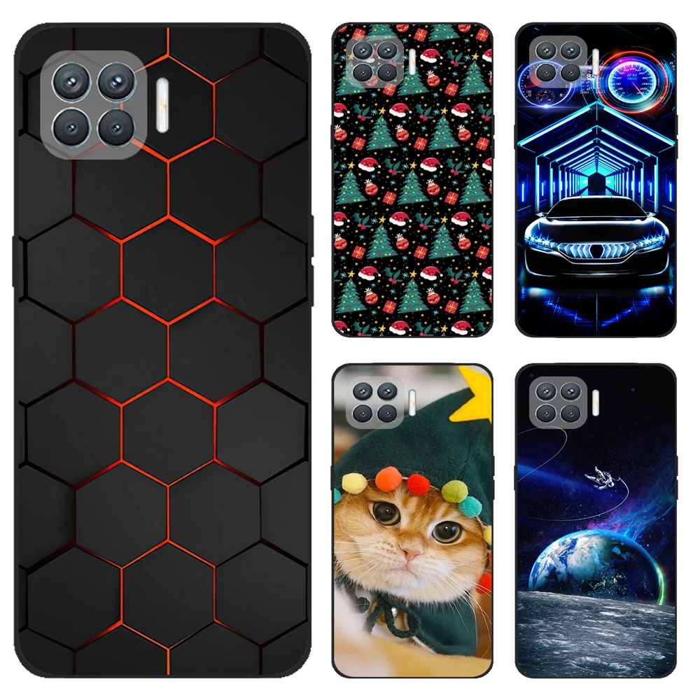 Для OPPO Reno 4 Lite CPH2125 чехол силиконовый OPPO F17 Pro CPH2119 мягкая задняя крышка из ТПУ для телефона телефон OPPO Reno4 Lite A93