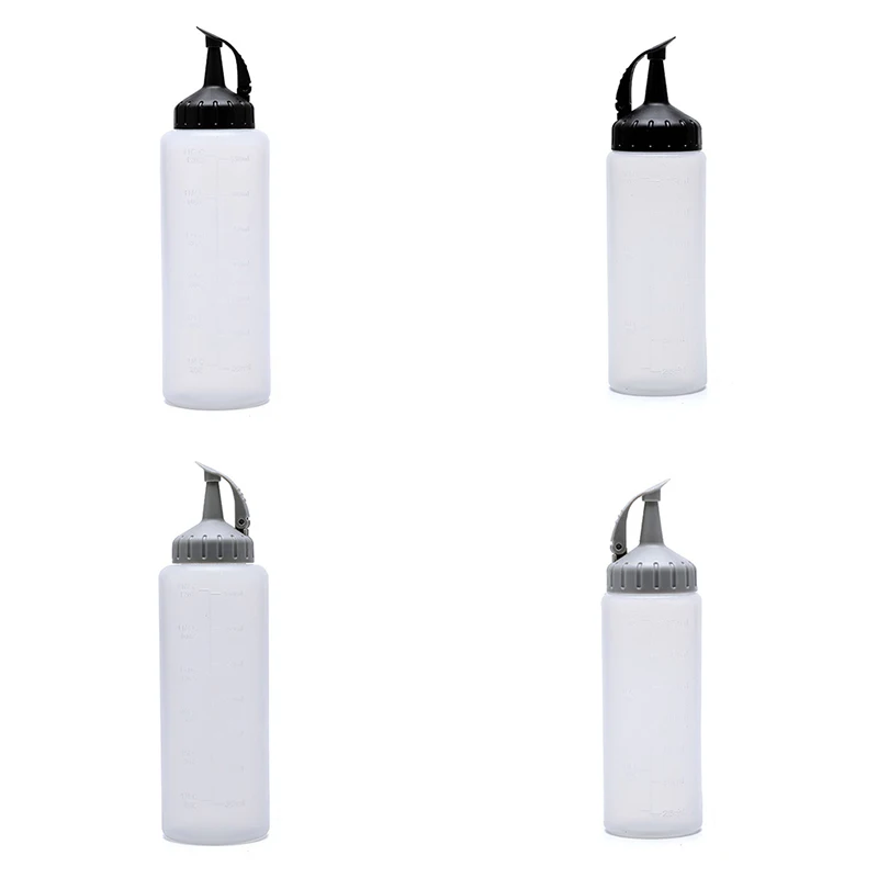 

175ML/350ML Squeeze Condiment Bottles Oil Can Sealing Cap Seasoning Jar Salad Sauce Bottles Ketchup Cruet Kitchen Supplies