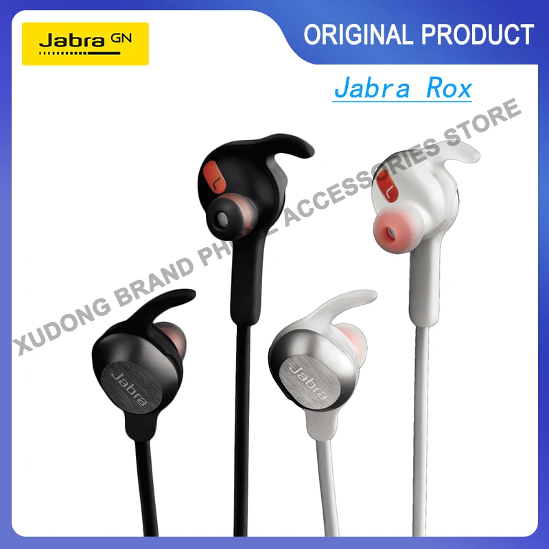 

Original Jabra Rox NFC Bluetooth True Wireless Earbud In Ear Headphones Stereo Sport Music Headset Android In Car for Computer