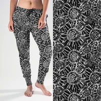 letsfind 3d tie dye print women jogger new have pocket harem pants hot sale high quaility soft streetwear