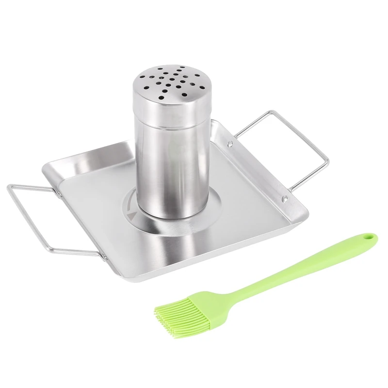 

Подставка для горячего пива, емкость для пива, держатель для курицы включает металлическую емкость и капельную кастрюлю для духовки или гри...