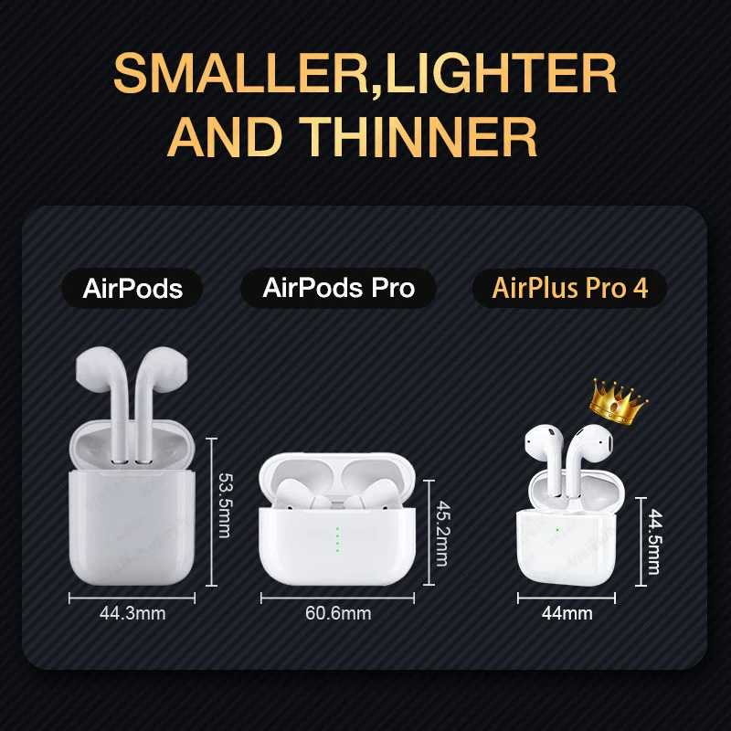 Оригинальные Apple AirPods Pro 4 TWS Bluetooth 5 0 наушники беспроводные Earpods игровая гарнитура