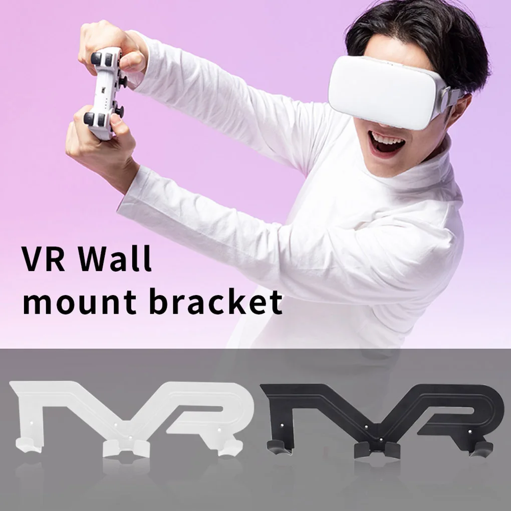 

VR Stand Holder Controller Wall Hanger For Oculus Quest 2 Slim Wall Mounted VR Headset Display Holder Bracket Accessories