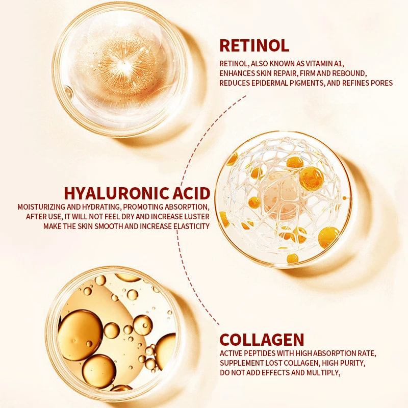 Коллагеновый крем для лица уход за кожей гиалуроновая кислота корейский