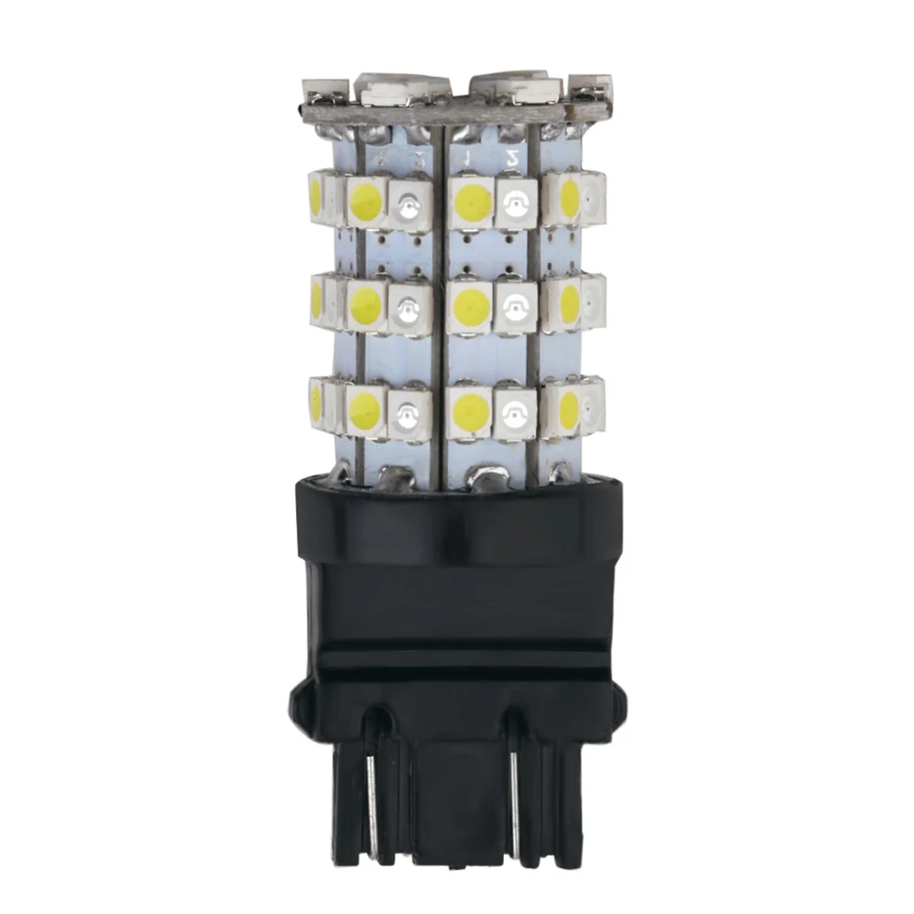 

Car LED Bulb 12V Vibration Resistant 30 Amber / 30 White 3000K Amber 60 LED 3528 SMD 6000K White Long Lifespan