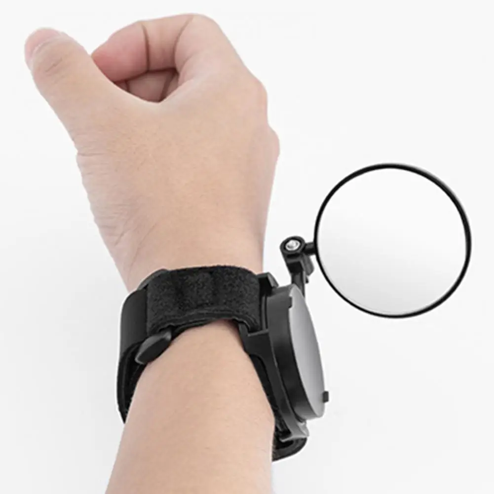 

Lightweight Helpful Professional Wrist Mirror Long Service Life Wrist Mirror Sturdy for Bicycle