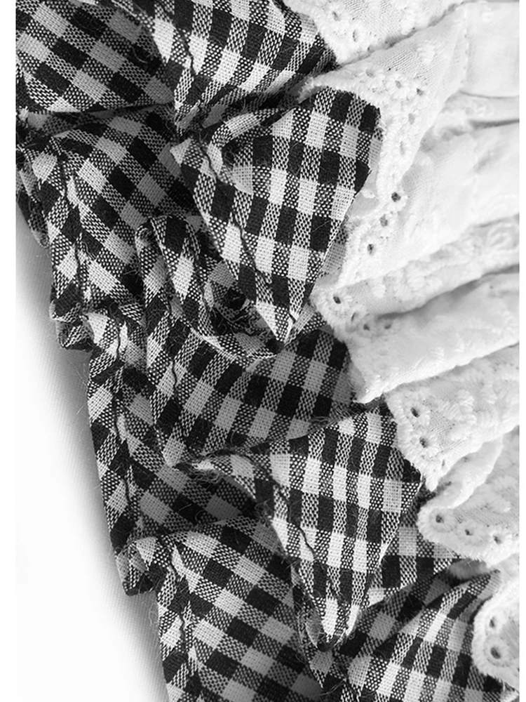 Женская серая Кружевная футболка с коротким рукавом и круглым вырезом