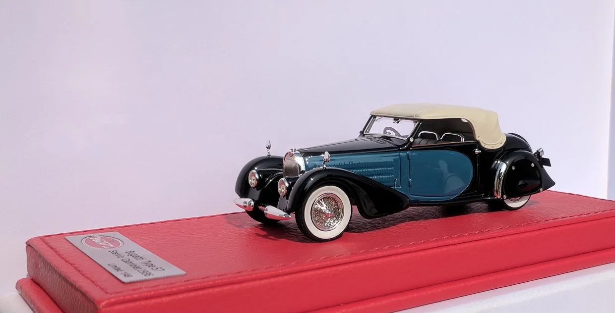 

Original Factory 1:43 Bugatti Type 57 Stelvio 1936 Limited Edition Resin Metal Static Car Model Toy Gift