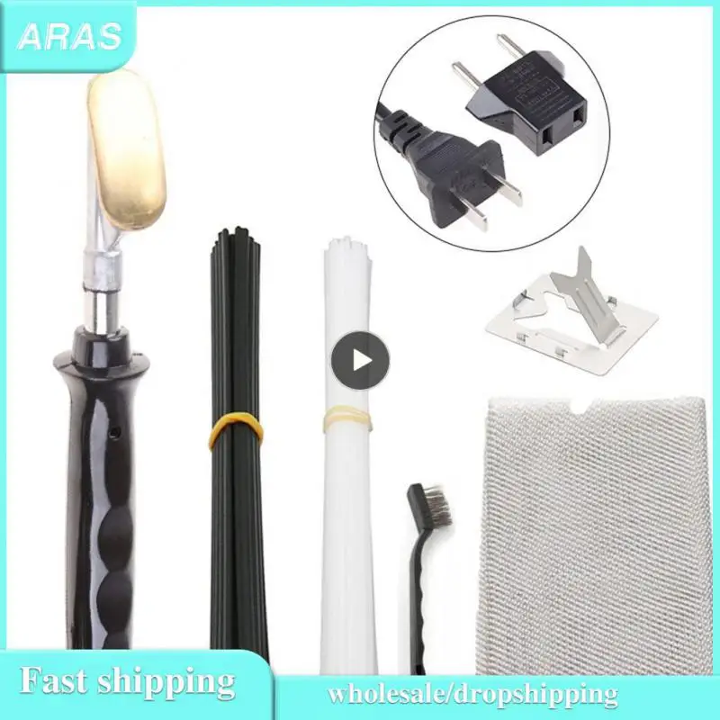

Professional Plastic Repair Welding Gun Handy Hot Stapler Plastic Welder Staple Soldering Iron Car Bumper Repairing Garage Tools