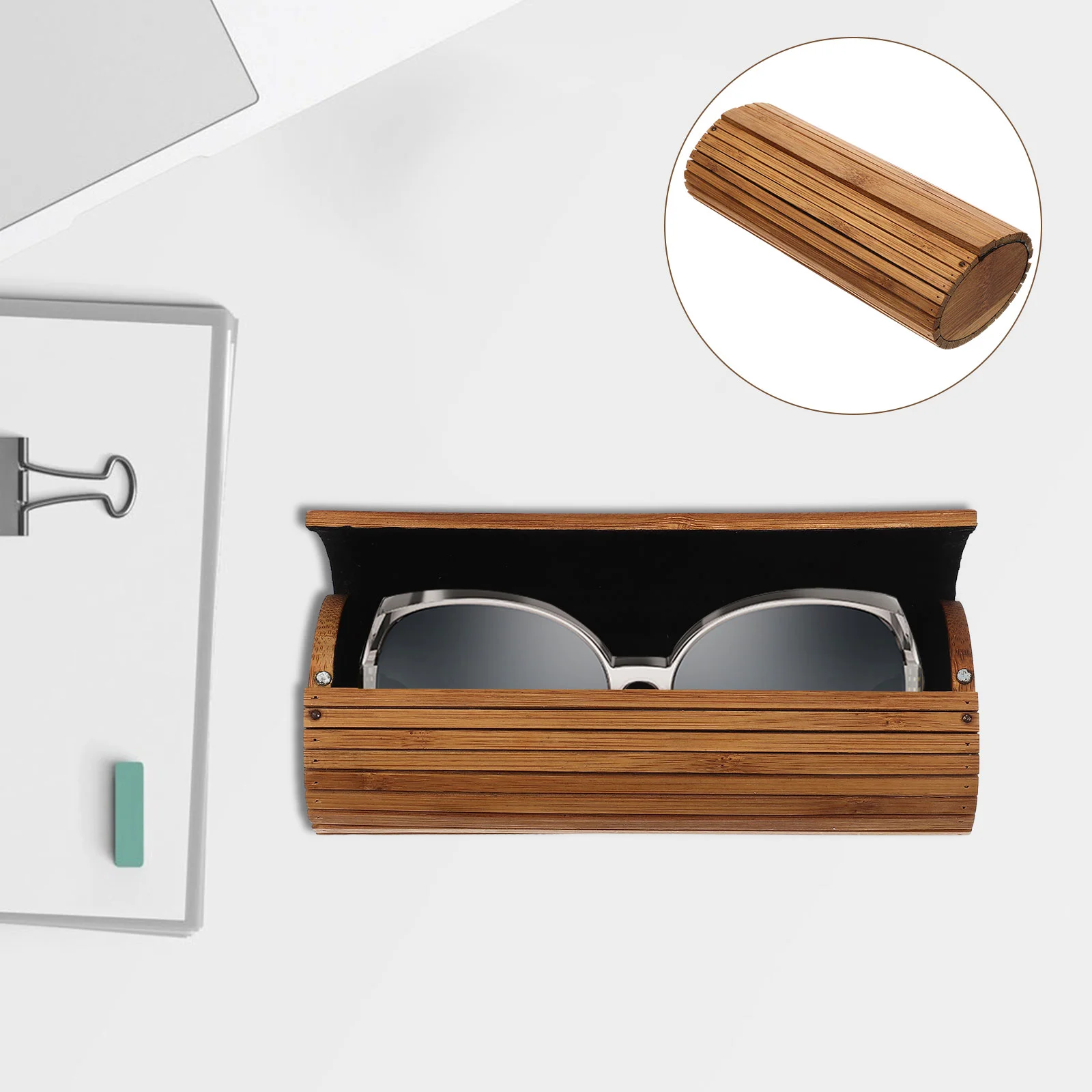 

Case Glasses Box Storage Sunglasses Eyeglasses Eyeglass Protector Holder Travel Eyewear Watch Sunglass Container Organizer
