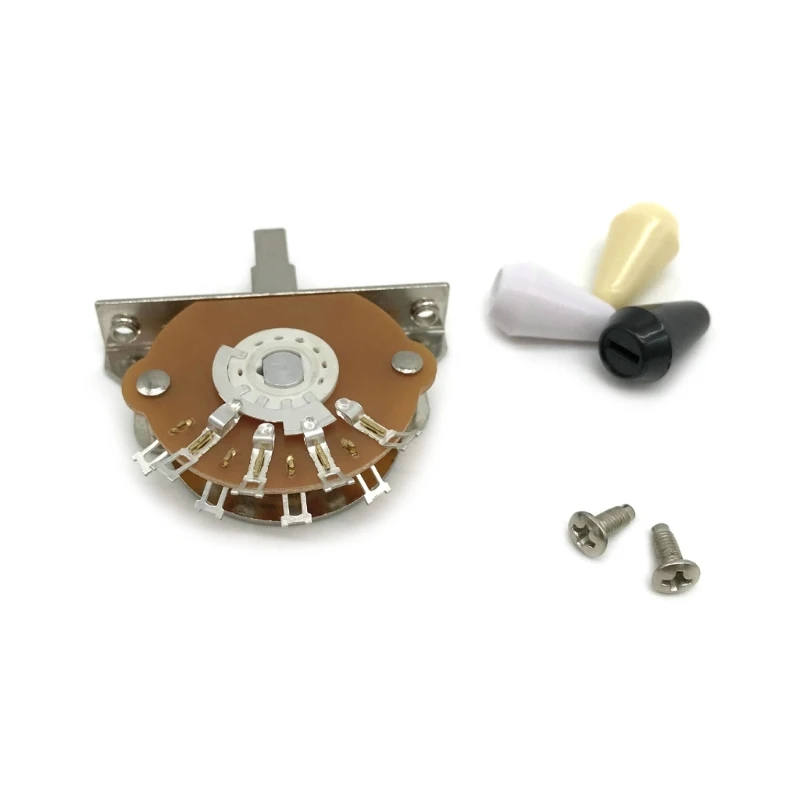 

5 Way Guitar Selector Pickup Toggle Switch No-noise Guitar Pickups Parts Switch Control Guitar Accessories for Guitar 094C