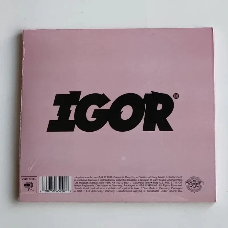 Фото Классический Tyler The Creator Музыкальный CD IGOR Альбом Компактный диск Косплей CD Walkman Автомобильные игры Песен Soundtracks Box Вечеринка Музыкальные подарки №2