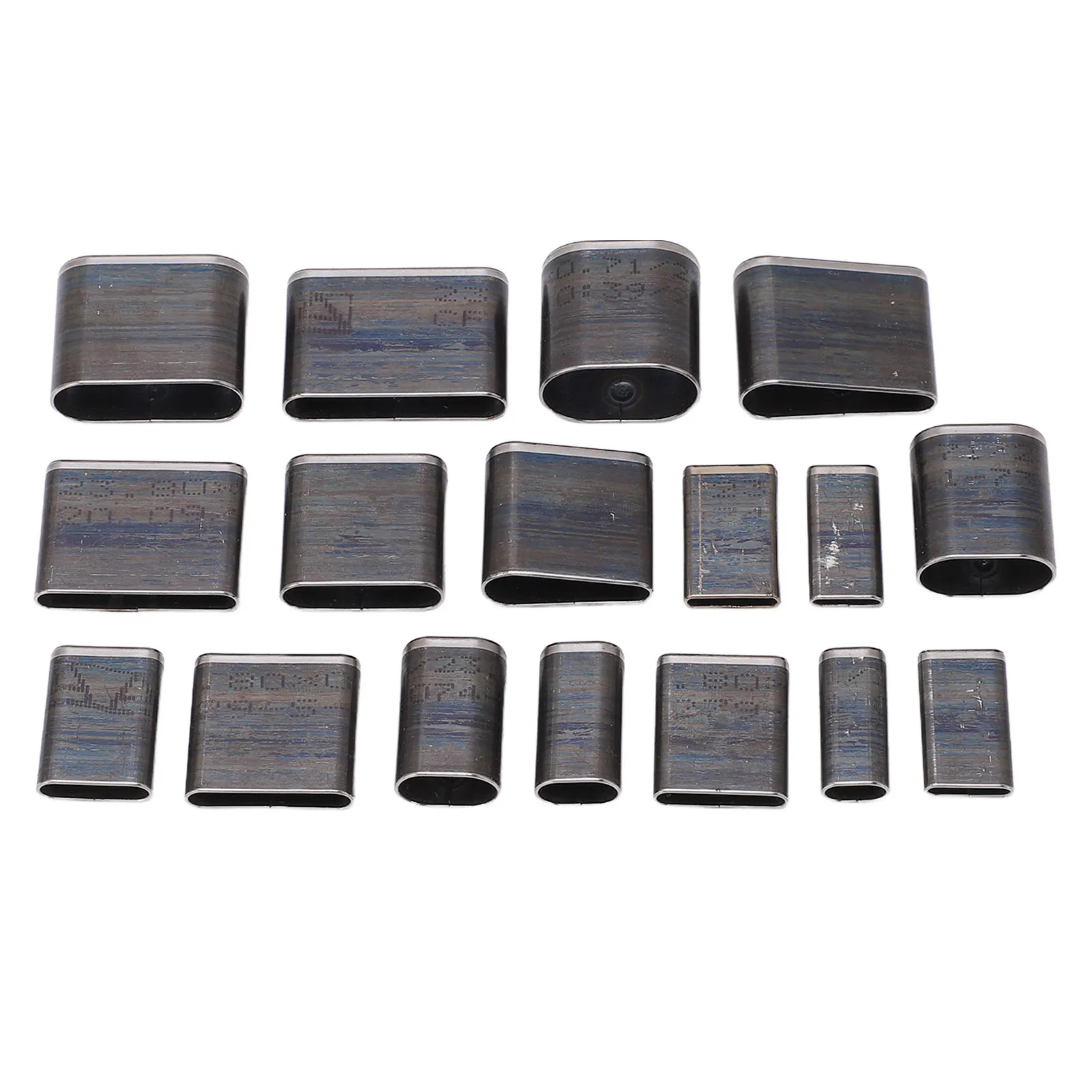 17 шт. овальный кожаный штамповочный набор для резки пресс-форм прочный полый