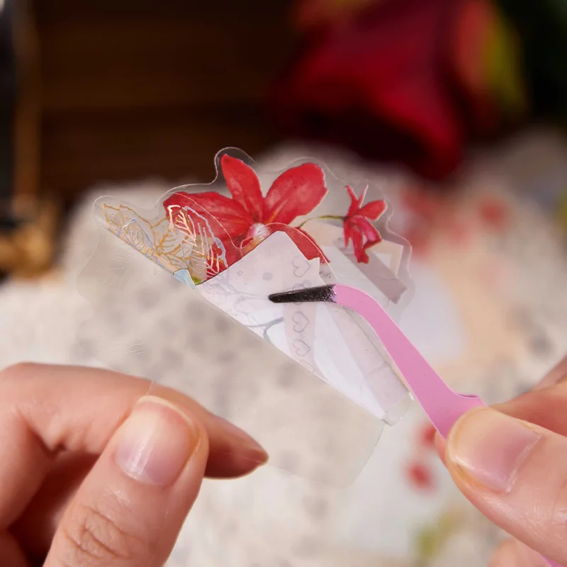 6 упаковок/лот Hua Jian Micro Language Series декоративная наклейка для домашних животных