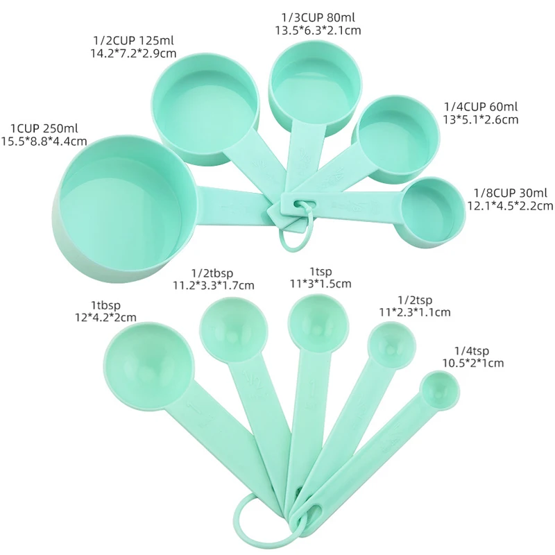 10 шт./набор кухонные мерные ложки |