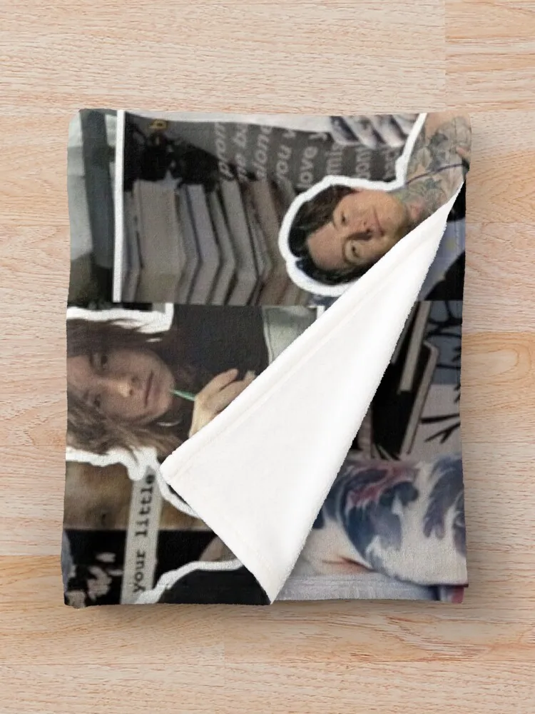 Ной Себастьян фотоколлаж пледы для дивана спальный мешок одеяла