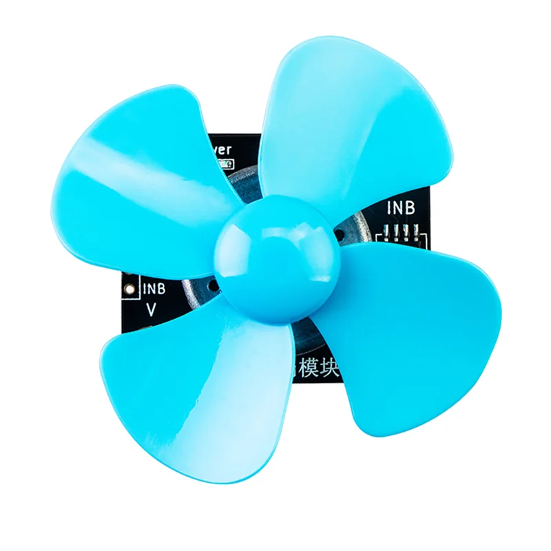 

Microbit аллигаторный зажим модуль двигателя постоянного тока с вентилятором стандартное регулирование скорости 5 В