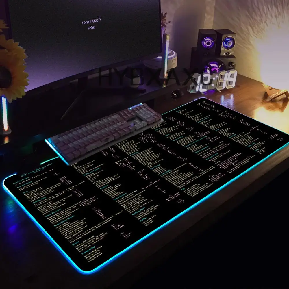 Программируемый коврик для мыши с HTML CSS аксессуары ПК Настольный игр защитный
