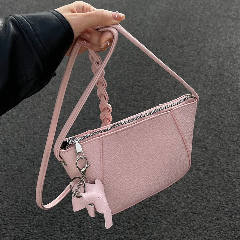 

Classic Casual Summer Versatile Crossbody Bags Luxury Designer 2023 Shoulder Bags New Solid Simple Style Trendy For Women Purses