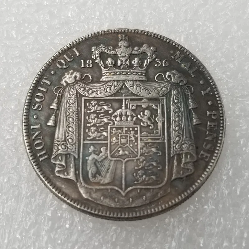 

British 1836 Commemorative Collector Coin Gift Lucky Challenge Coin