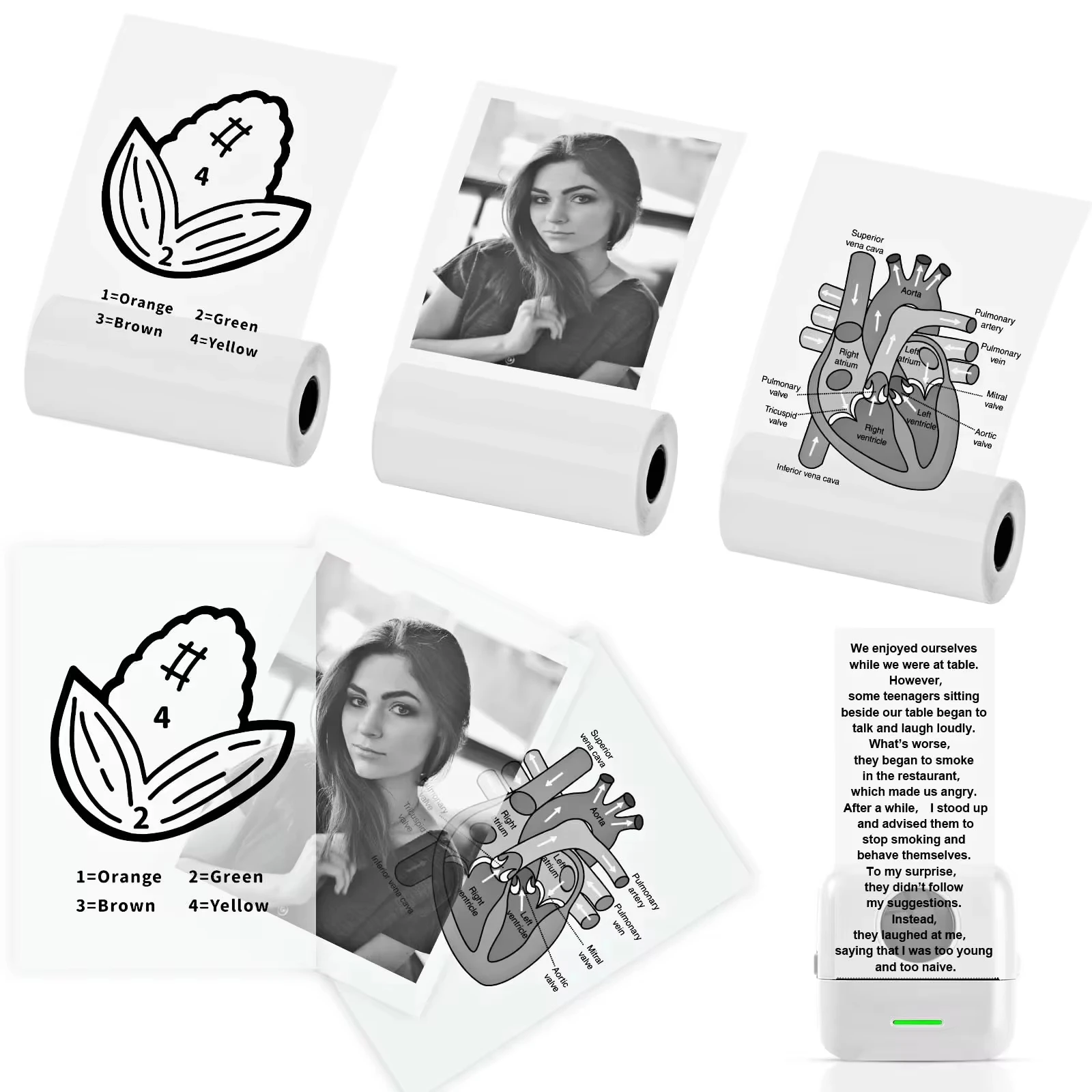 3 рулона прозрачная клейкая термонаклейка бумага для M02/T02 наклейка фотопринтер и