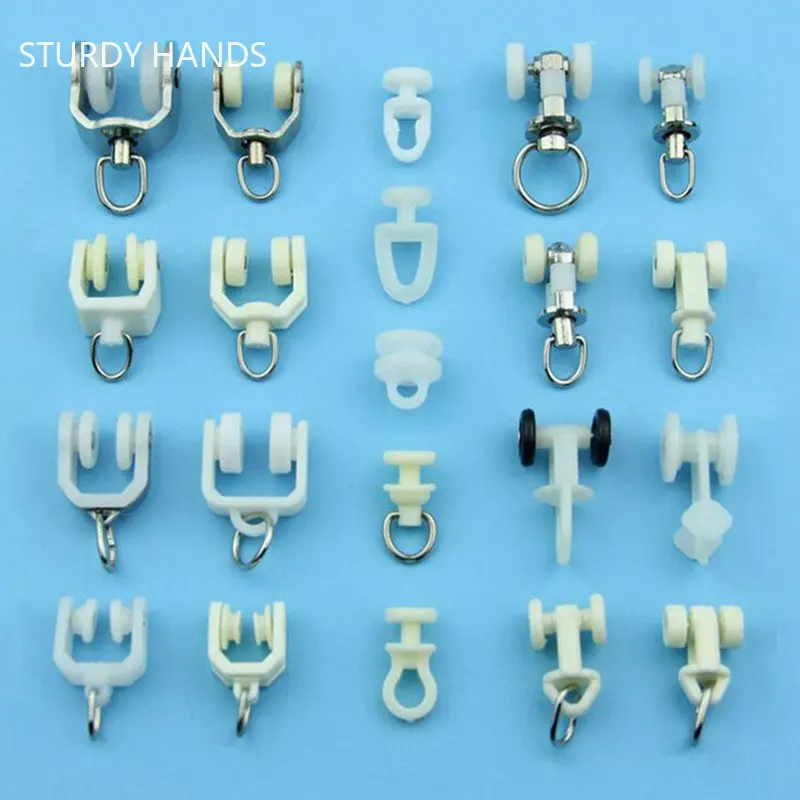 30 шт. пластиковые ролики для штор