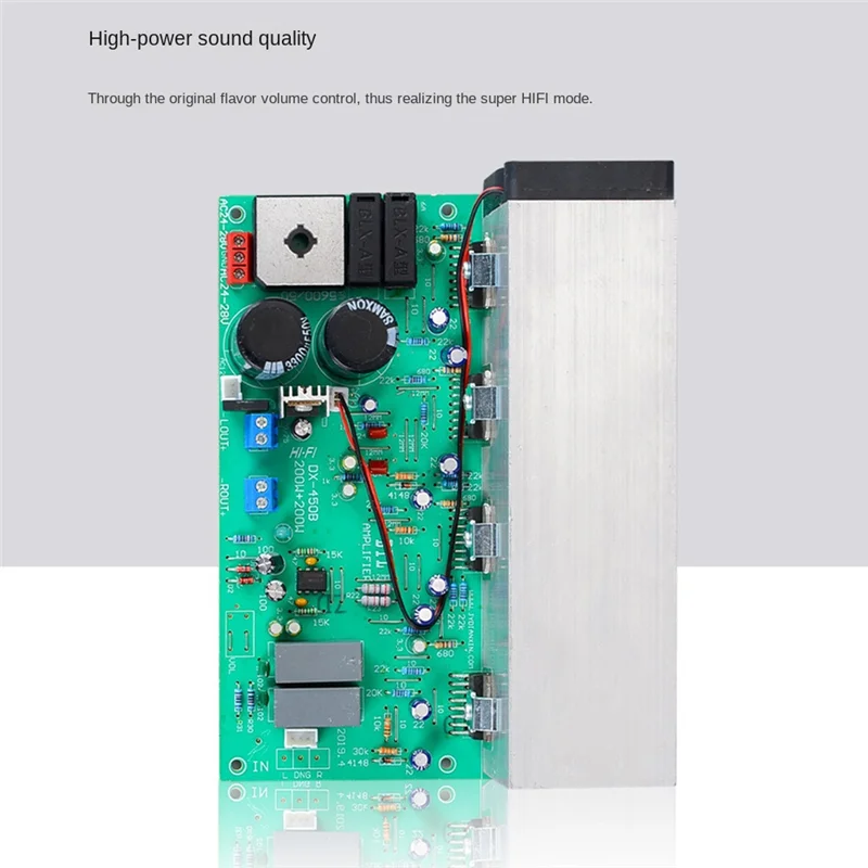 Плата усилителя TDA7294 PRO 2 0 каналов 150 Вт HiFi высокой мощности с воздушным