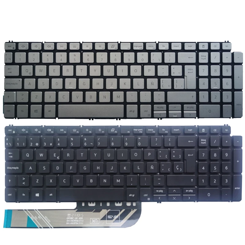 

NEW Spanish SP/Latin LA laptop keyboard FOR DELL Inspiron 15-5502 5509 5505 5509 5510 5590 5591 5598 5593 5584 3501 3505