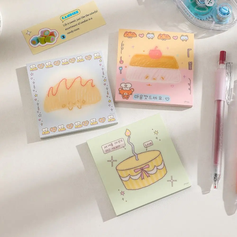 Милый милый блокнот с героями мультфильмов квадратный эстетическая бумага для