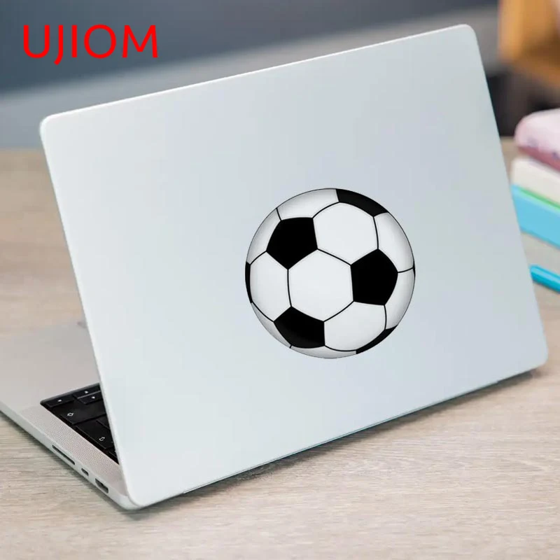 Наклейка на стену в виде футбольного мяча 13 х13 см