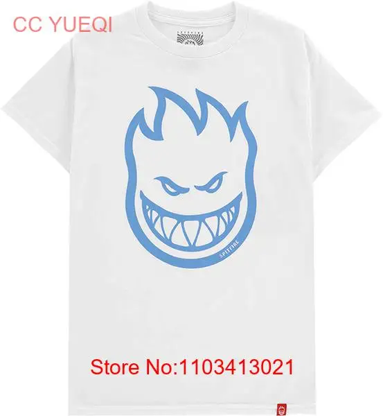 Футболка paperfire BIGHEAD SS средней длины WHT/LT.BLU