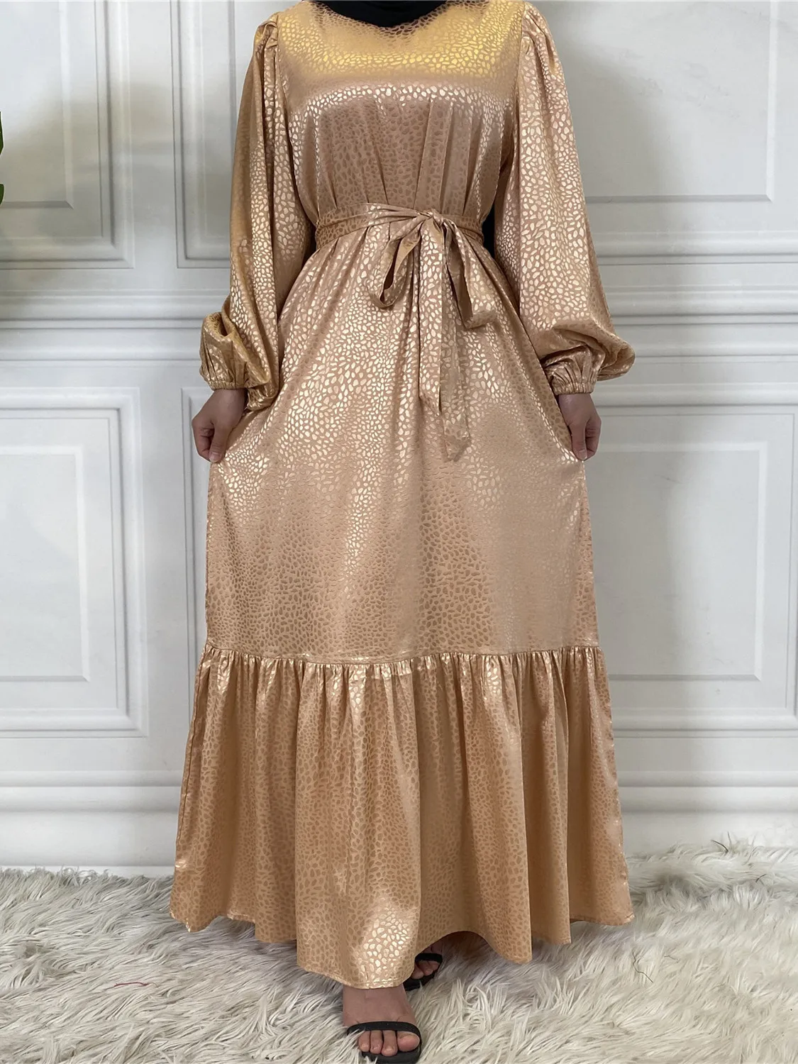 Eid Mubarak Kaftan Dubai Abaya Турция женское платье ислам Caftan Maxi Robe Femme Vestidos Musulman De Mode wy748