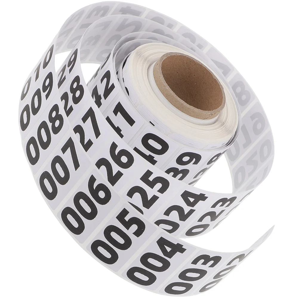 

1 Roll Numbered Labels Inventory Decals Inventory Decals Labels Numbered Stickers