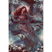 diamond painting the goddess of spring diamond embroidery persephone rhinestones full square 5d picture cross stitch home decor