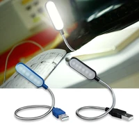 mini usb led book light 6 leds flexible reading table lamp no flicker eye protection lamp for power bank laptop notebook pc