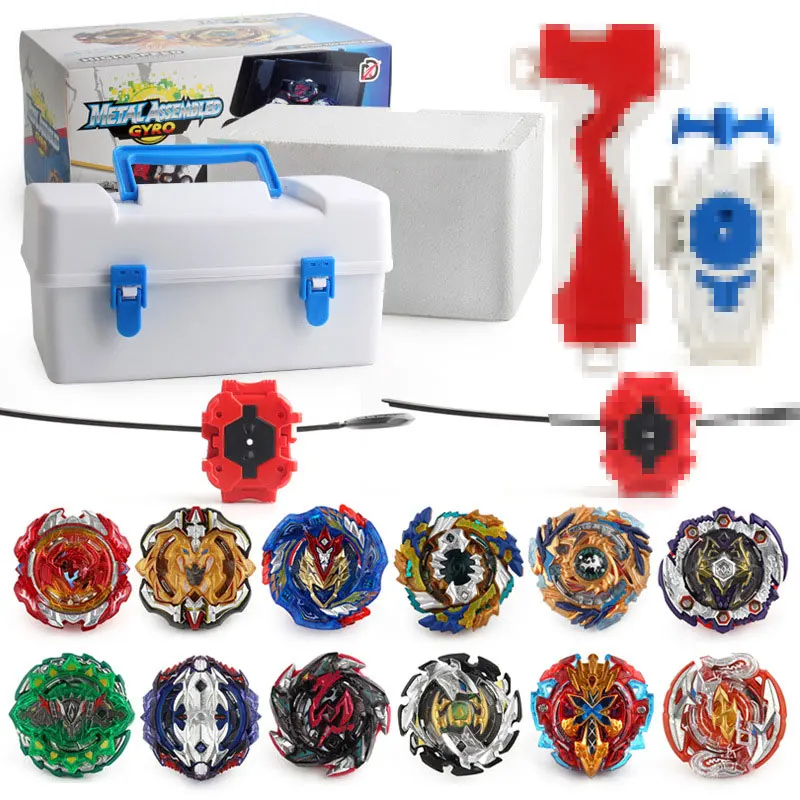 Фото Beyblade Burst с пусковым устройством Арена Бей блейд игрушка полный набор Toupie Металл Бей Мальчики Дети №3