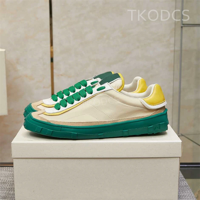 

Кроссовки мужские из воловьей кожи, повседневные удобные, на шнуровке, плоская подошва, роскошные брендовые кеды, разные цвета