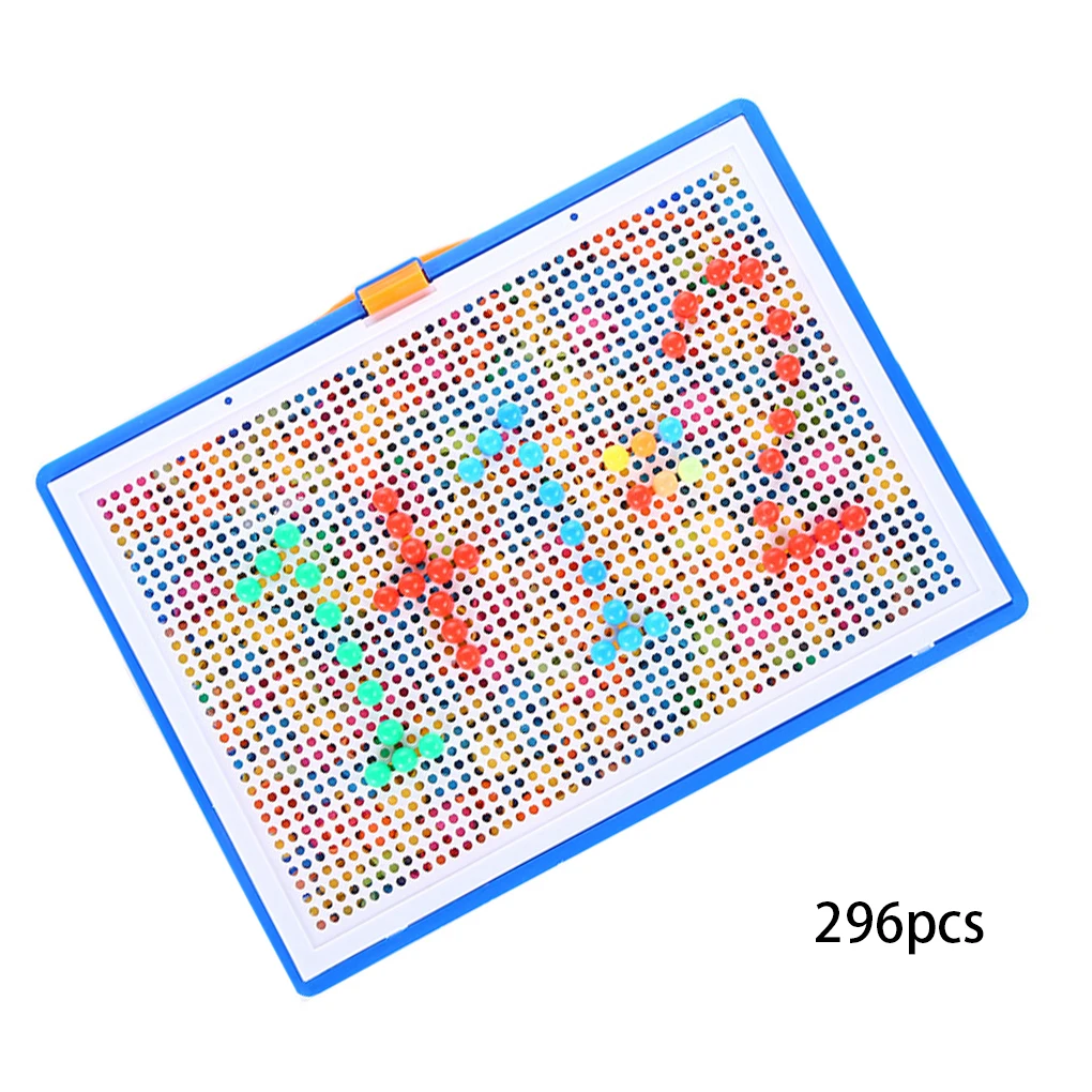 

Puzzle Toys Set Early Educational Intelligent Mushroom Nail Kit Plastic Teaching Aids Plaything Pegboard Toy Preschool