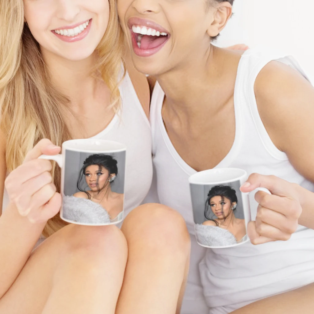 Американская Стандартная керамическая чашка в стиле хип-хоп певица Карди б для