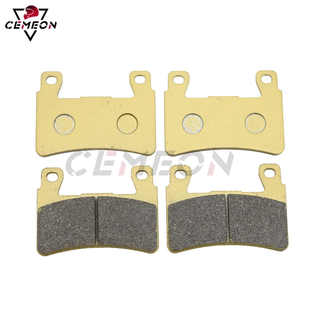 For HYOSUNG GD250i GT650 GT650i GT650R ST7 ST700i KAWASAKI Ninja ZX-6R ZX636 Motorcycle Front Brake Pad